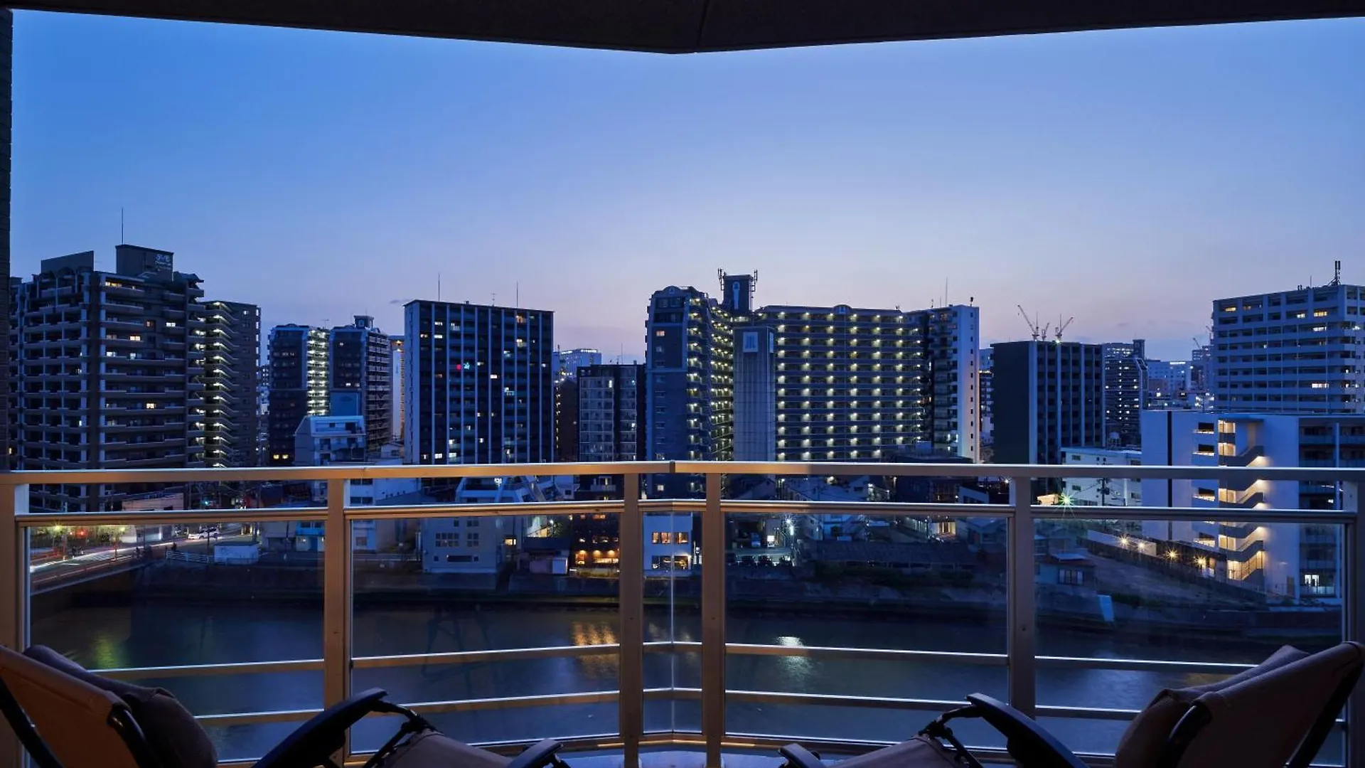아파트호텔 Alfacio Riverside Stay Hakata 후쿠오카